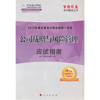 公司战略与风险管理应试指南(2012年度注册会计师全国统一考试)