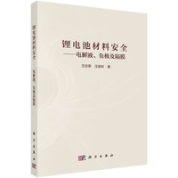 锂电池材料安全—电解液、负极及隔膜王志荣9787030826077科学出版社