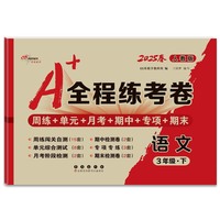 25春A+全程练考卷语文3年级 下册人教版