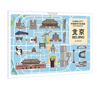 中国城市手绘地图·北京