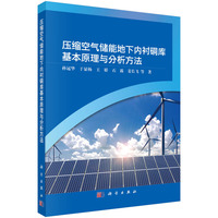 压缩空气储能地下内衬硐库基本原理与分析方法9787030834140孙冠华科学出版社