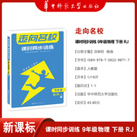 走向名校 课时同步训练 九年级物理 下册 RJ 人教版 2023版 初三