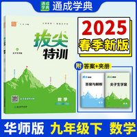 25春初中拔尖特训 数学9年级下·华东师大版 通成城学典