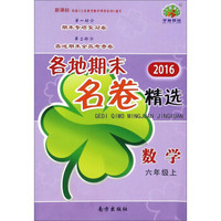 各地期末名卷精选：数学（六年级上 新课标 2016）