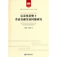 信息化趋势下普惠金融发展问题研究