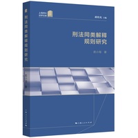刑法同类解释规则研究(上海师大法学文库)