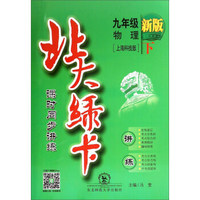 北大绿卡 课时同步讲练：物理（九年级下 上海科技版 新版）