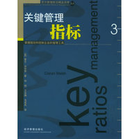 关键管理指标——西方管理前沿精品译库