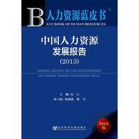 2013-中国人力资源发展报告-人力资源蓝皮书-2013版