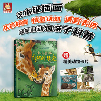 小小世界 自然的母爱：亲子共读唯美科普，12种动物奇趣知识，自然科学启蒙，拓展视野，激发孩子求知欲。