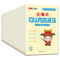 幼小衔接天天练全12册 一年级入学准备冲刺练习10/20/50/100以内加减法专项训练 幼儿园中班大班幼升小学前班教材