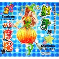 射手座VS魔羯座/完美拼贴换装时尚化妆手册系列