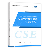 大百科5月新大纲版注册安全工程师教材2019年全国中级注安师全套正版考试用书安全工程师考试辅导教材安全生产专业实务（其他安全）