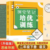 课堂笔记培优训练二年级语文下册人教版课本同步教材讲解预习复习知识点训练