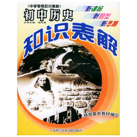 初中历史知识表解