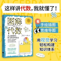 图解代数 凯蒂·斯特克尔斯 打通小初高代数知识体系 基础进阶应用 中小学生图解化学图解人体系列 中信出版社