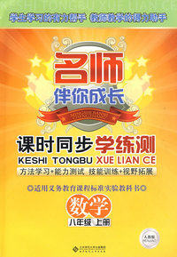 名师伴你成长·课时同步学练测：数学（八年级上册）（人教版）