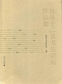 桂林十二县书法联展作品集