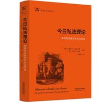 今日私法理论：德国私法理论的多元视角（德语法学思想译丛)