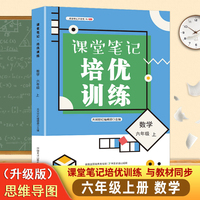 课堂笔记培优训练六年级数学上册人教版课本同步教材讲解预习复习知识点训练
