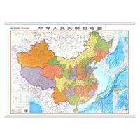 中国地图挂图 经典版 高清防水1.4*1米 家庭办公学校场景通用 学生学习 教辅参考（1:460万）筒装