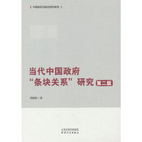 当代中国政府“条块关系”研究