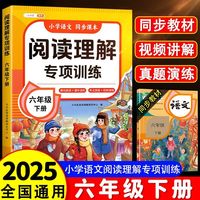 斗半匠语文阅读理解专项训练六年级下册阅读理解强化训练课内外同步公式法阅读答题技巧提升每日一练同步练习