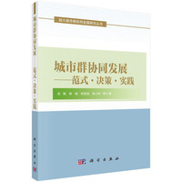 城市群协同发展--范式·决策·实践