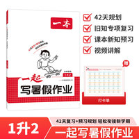 2026年一本一起写暑假作业小学语文1升2暑假衔接训练小学生暑假作业暑假预习复习作业