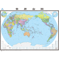 世界全图（四全 膜图）