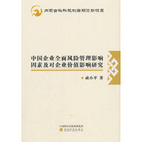 中国企业全面风险管理影响因素及对企业价值影响研究