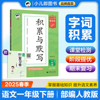53小学基础练 积累与默写 语文 一年级下册 2025版 含期末复习卷 适用2025春季