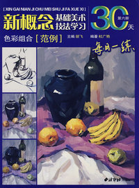新概念基础美术技法学习：色彩组合（范例）第六册