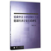 低碳背景下中国钢铁工业能源经济计量关系研究