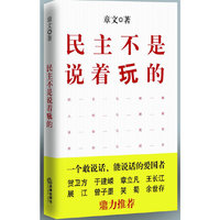民主不是说着玩的