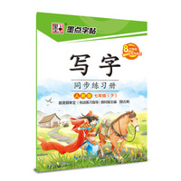 墨点字帖 写字同步练习册七年级下（人教版）