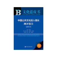 中国公共文化投入增长测评报告:2017:2017