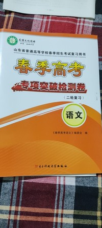 春季高考 语文专项突破检测卷