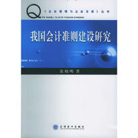 我国会计准则建设研究/《企业管理与企业发展》丛书