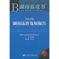 2013年-湖南法治发展报告-湖南蓝皮书-2013版