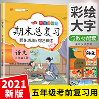 2021新版期末总复习五年级下册语文通用（人教版）字词句阅读理解同步测试期末总复习