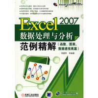Excel 2007数据处理与分析范例精解(函数、图表、数据透视表篇)(Excel 高效办公系列丛书