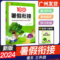 2024新版 红一百暑假衔接语文：三升四全一册人教版 阅读专项练习暑假作业 黄冈暑假辅导作业