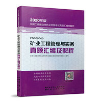 二级建造师 2020教材辅导 2020版二级建造师 矿业工程管理与实务真题汇编及解析（20版二级建造师）