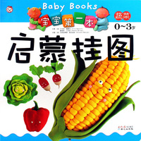 宝宝第一本启蒙挂图-蔬菜