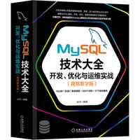 MySQL技术大全：开发 优化与运维实战（视频教学版）