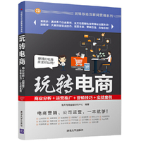 玩转电商:商业分析+运营推广+营销技巧+实战案例