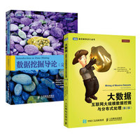 大数据挖掘与处理经典套装 大数据 互联网大规模数据挖掘与分布式处理 + 数据挖掘导论（套装共2册）