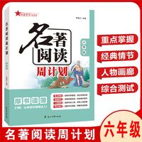 2024名著阅读周计划六年级 课内外名著21周读写计划通用版名著阅读训练配套语文教材