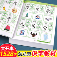 学前识字1528个 识字大王加厚拼音组词笔顺图书认知大全